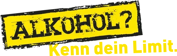 Logo der Jugendkampagne Alkohol? Kenn dein Limit.