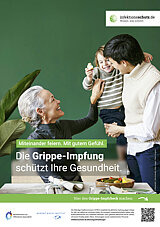 Plakatmotive zur Kampagne „Zusammen geschützt“