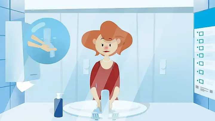 Link zu Playlist auf dem BZgA YouTube-Kanal: Infektionen vermeiden im Alltag: Hygieneregeln erklärt. 