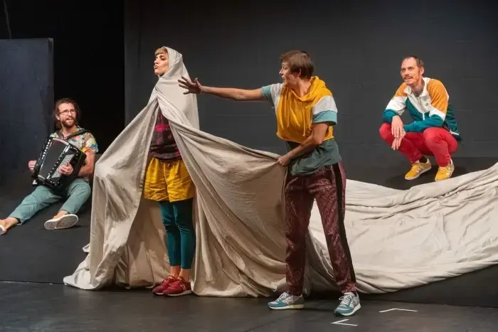 Trau Dich-Aufführung im ATZE Theater Berlin am 11. September 2020 Trau Dich-Aufführung im ATZE Theater Berlin am 11. September 2020