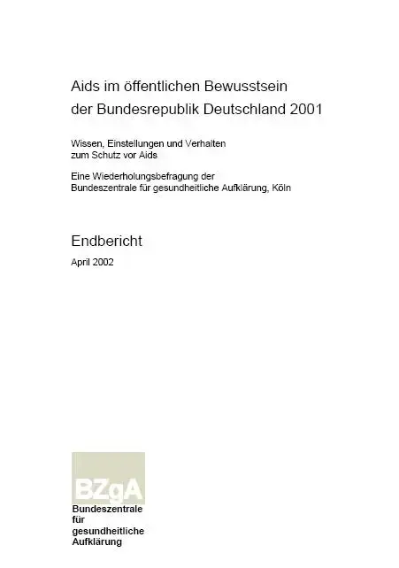 aids_2001-l.JPG Titelbild "Aids im öffentlichen Bewusstsein 2001"