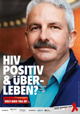 Welt-Aids-Tag 2011
"Positiv zusammen leben. Aber sicher!"
