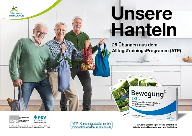 Älter werden in Balance
Plakatmotive 2017