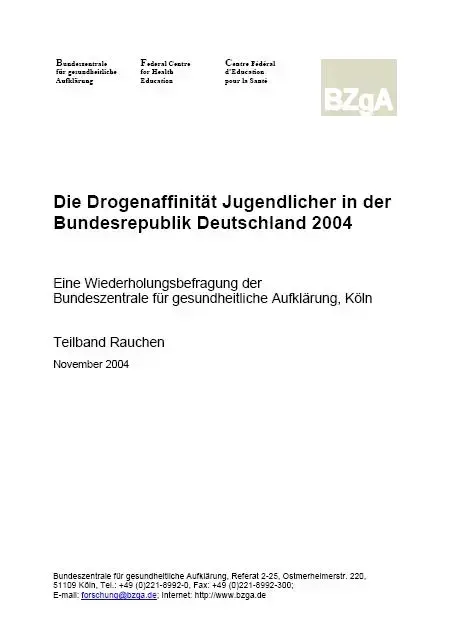 drogen_af_tabak-2004-l.JPG Titelblatt "Die Drogenaffinität Jugendlicher in der Bundesrepublik Deutschland 2004"