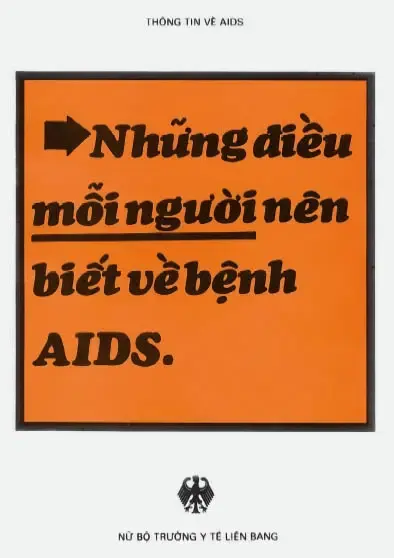1988
"Aids-Information Nr. 4" vietnamesisch