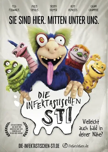 LIEBESLEBEN Postermotiv Die Infektastischen STI LIEBESLEBEN Postermotiv Die Infektastischen STI