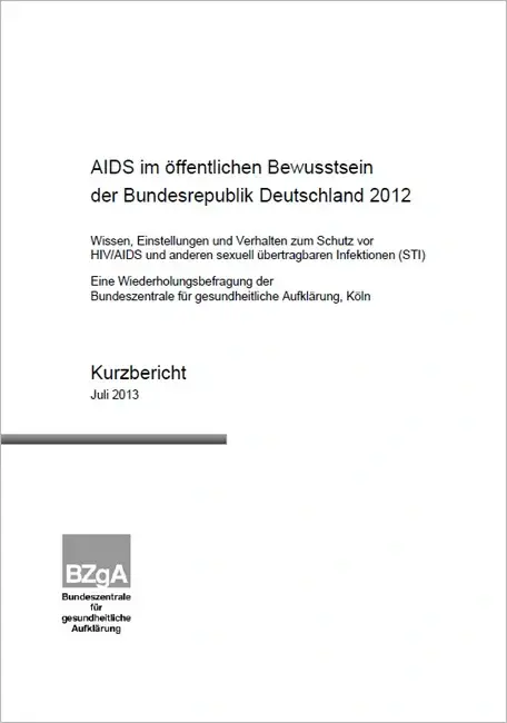 Aids im öffentlichen Bewusstsein 2012 - kurz