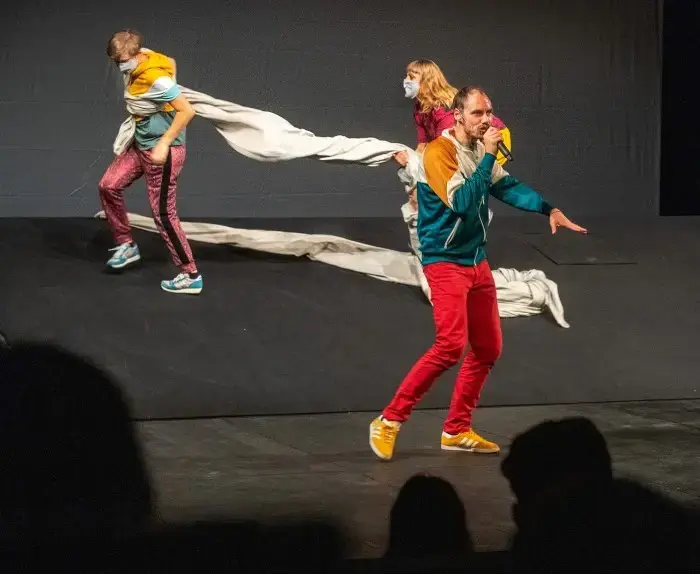 Trau Dich-Aufführung im ATZE Theater Berlin am 11. September 2020 Trau Dich-Aufführung im ATZE Theater Berlin am 11. September 2020