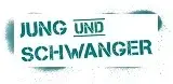 Logo der Kampagne "Jung und Schwanger" des Bundesinsituts für Öffentliche Gesundheit