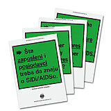 1988
"Aids-Information Nr. 8", 4 fremdsprachige Ausgaben